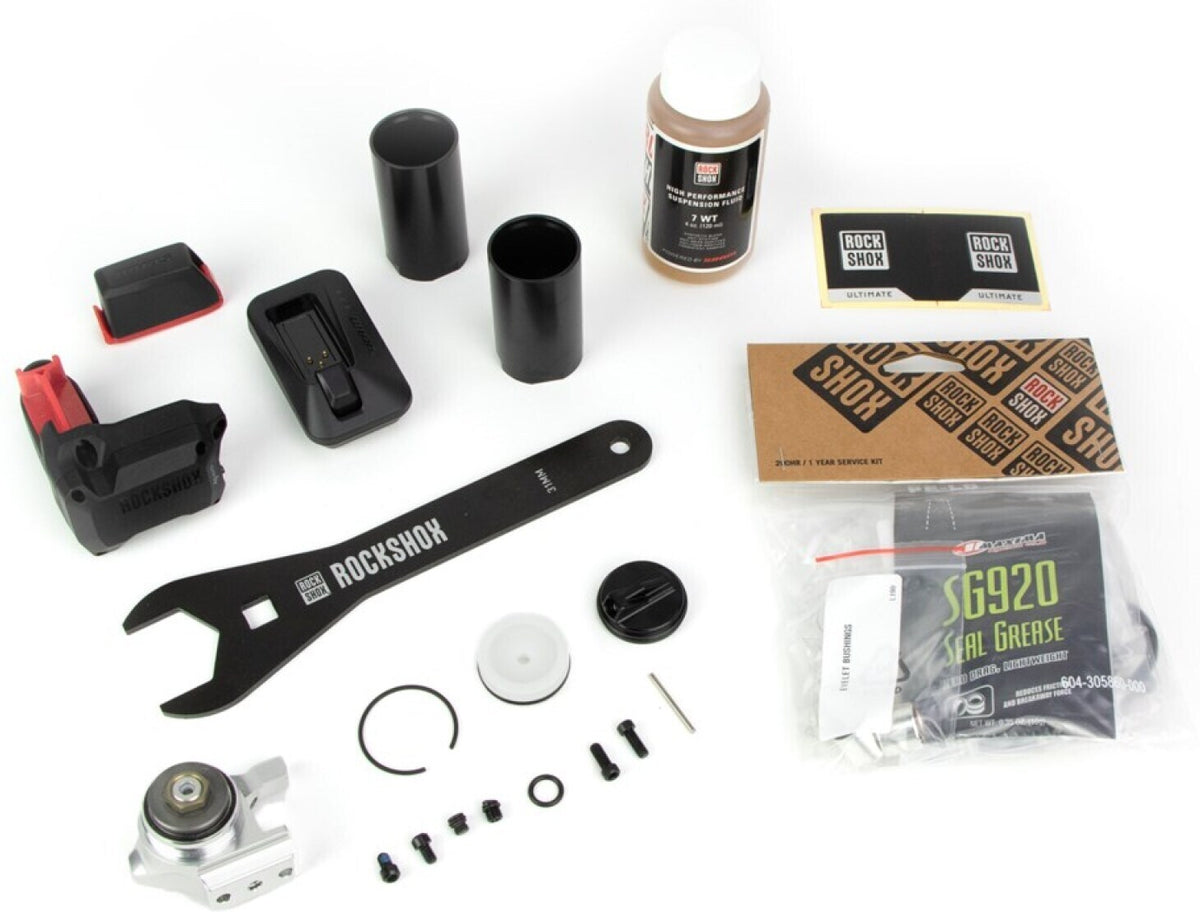 Rockshox Reservoir Upgrade Kit Flight Attendant Super Deluxe Air D1+