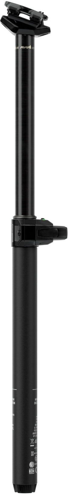 Tija de sillín RockShox Reverb AXS 30,9 mm, 100 mm 348,2 mm