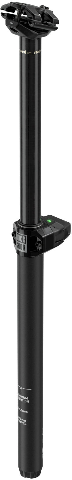 Tija de sillín RockShox Reverb AXS 30,9 mm, 100 mm 348,2 mm