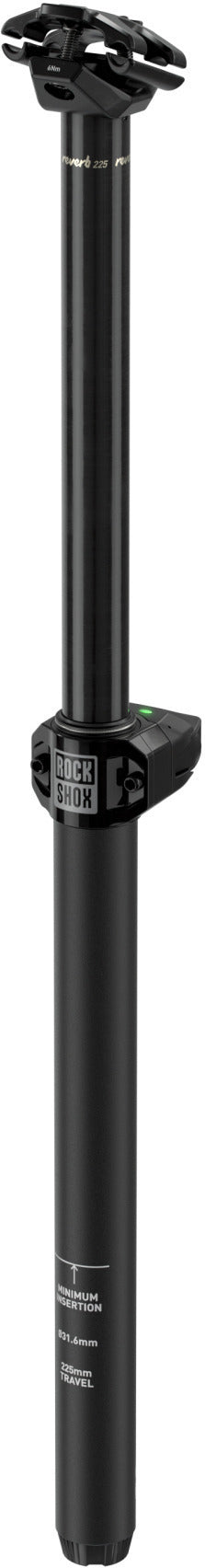 Tija de sillín RockShox Reverb AXS 30,9 mm, 100 mm 348,2 mm