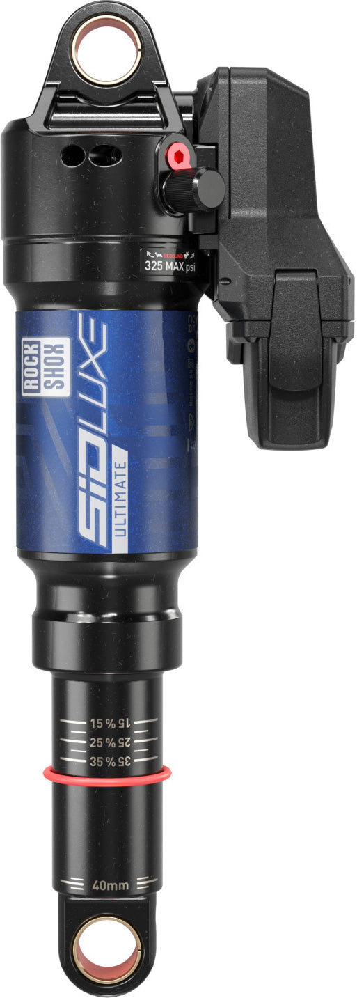 Amortiguador RockShox SIDLuxe Ultimate Flight Attendant 165x45 Solo Air, 1 token, Reb57/Comp30, Trunnion/Standard Mondraker F-Podium 2023+