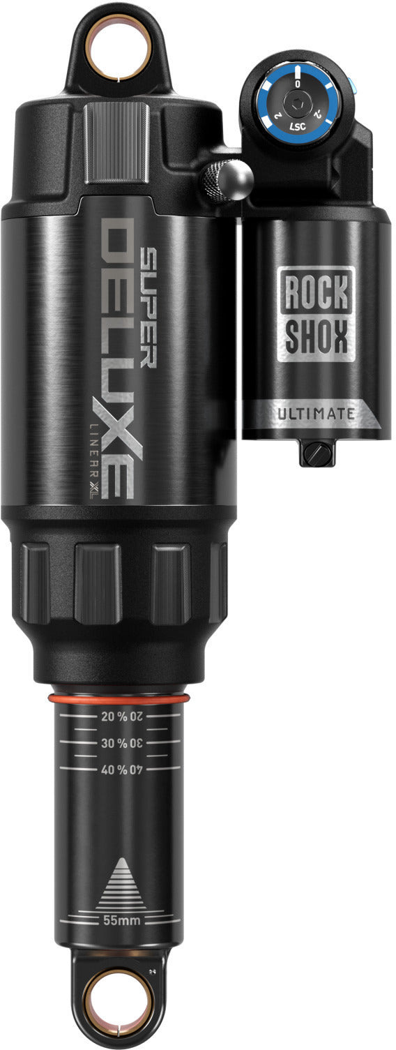 Rockshox Super Deluxe Ultimate Rc2t D1 230x65, Linear Air Reb55/Comp34 Standard/Standard