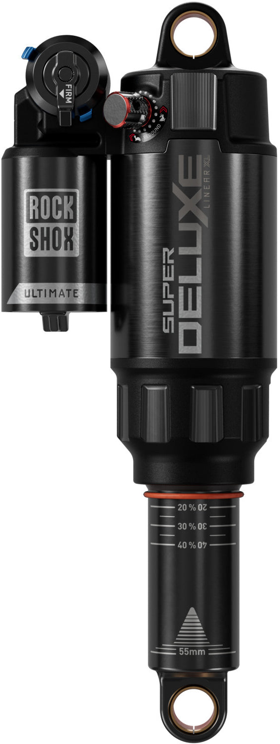 Rockshox Super Deluxe Ultimate Rc2t D1 230x65, Linear Air Reb55/Comp34 Standard/Standard