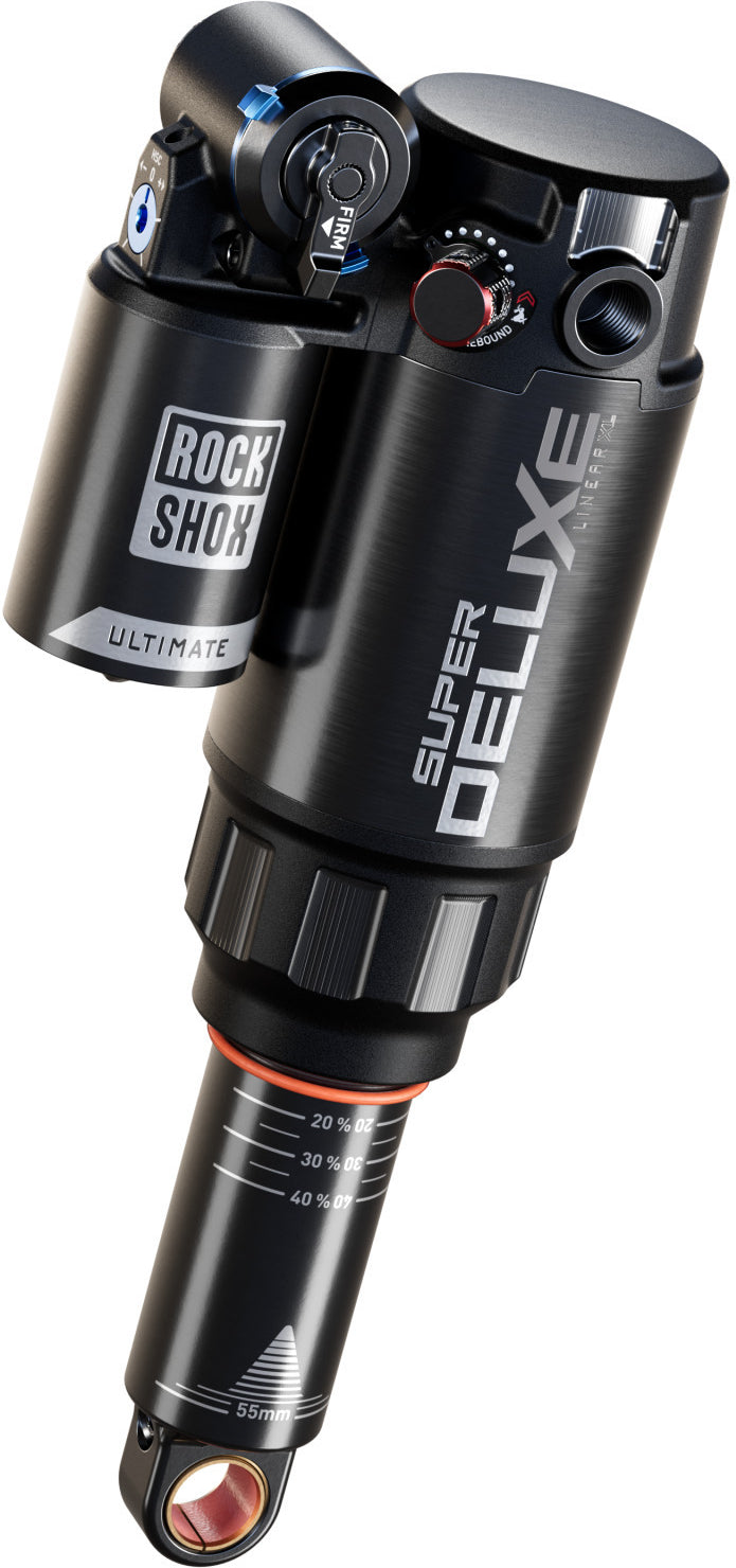 Rockshox Super Deluxe Ultimate Rc2t D1 230x65, Linear Air Reb55/Comp34 Standard/Standard