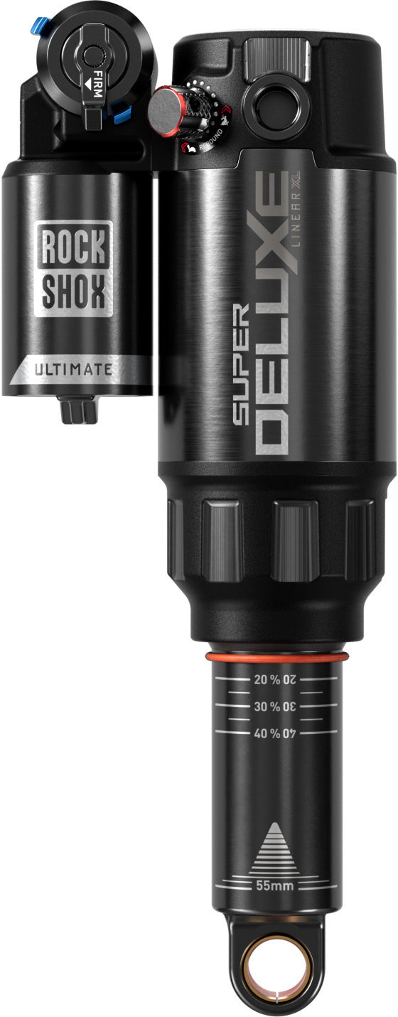 Rockshox Super Deluxe Ultimate Rc2t D1 230x65, Linear Air Reb55/Comp34 Standard/Standard