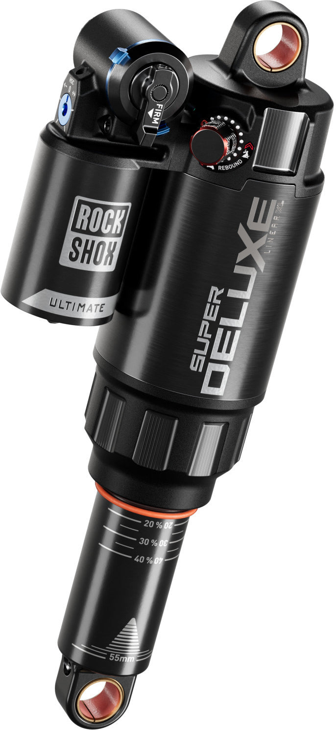 Rockshox Super Deluxe Ultimate Rc2t D1 230x65, Linear Air Reb55/Comp34 Standard/Standard