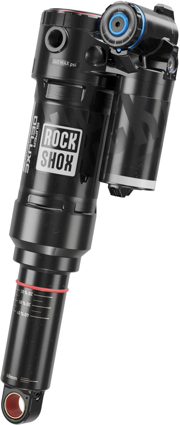 RockShox Super Deluxe Ultimate RC2T MY25 210x52,5, Linear Air Reb55/Comp30 Standard/Standard