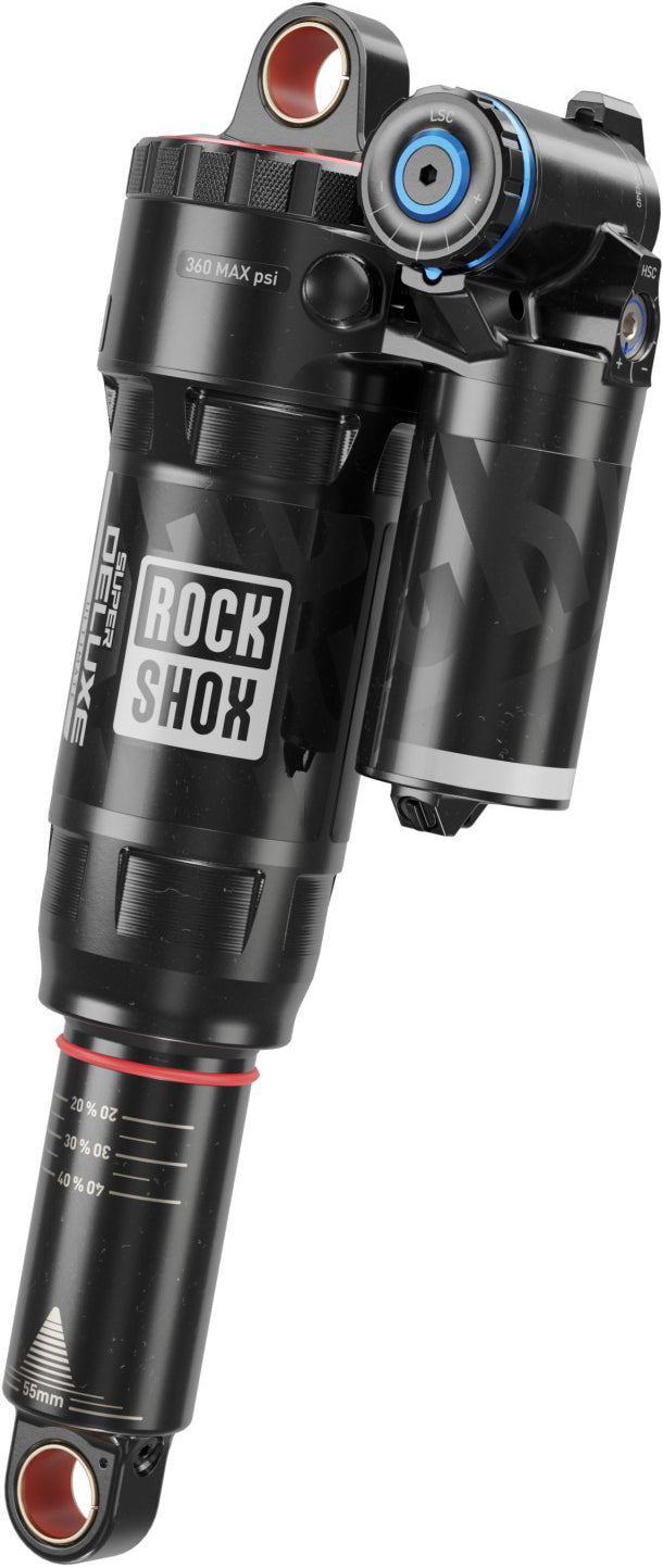 RockShox Super Deluxe Ultimate RC2T MY25 210x52,5, Linear Air Reb55/Comp30 Standard/Standard