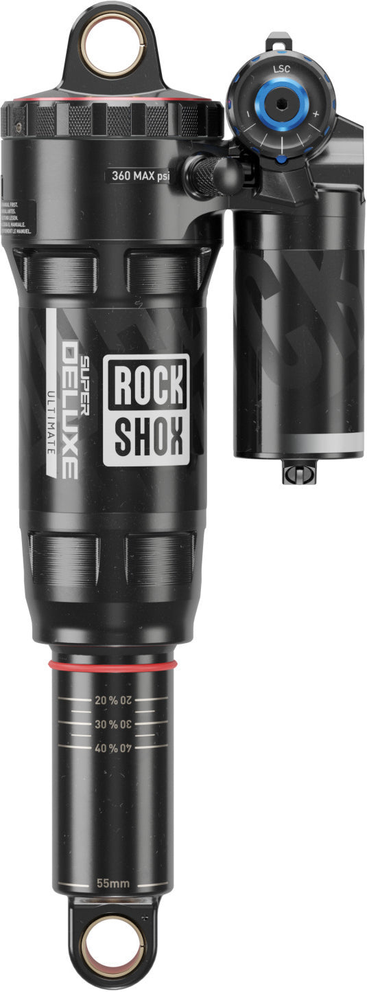 RockShox Super Deluxe Ultimate RC2T MY25 210x52,5, Linear Air Reb55/Comp30 Standard/Standard