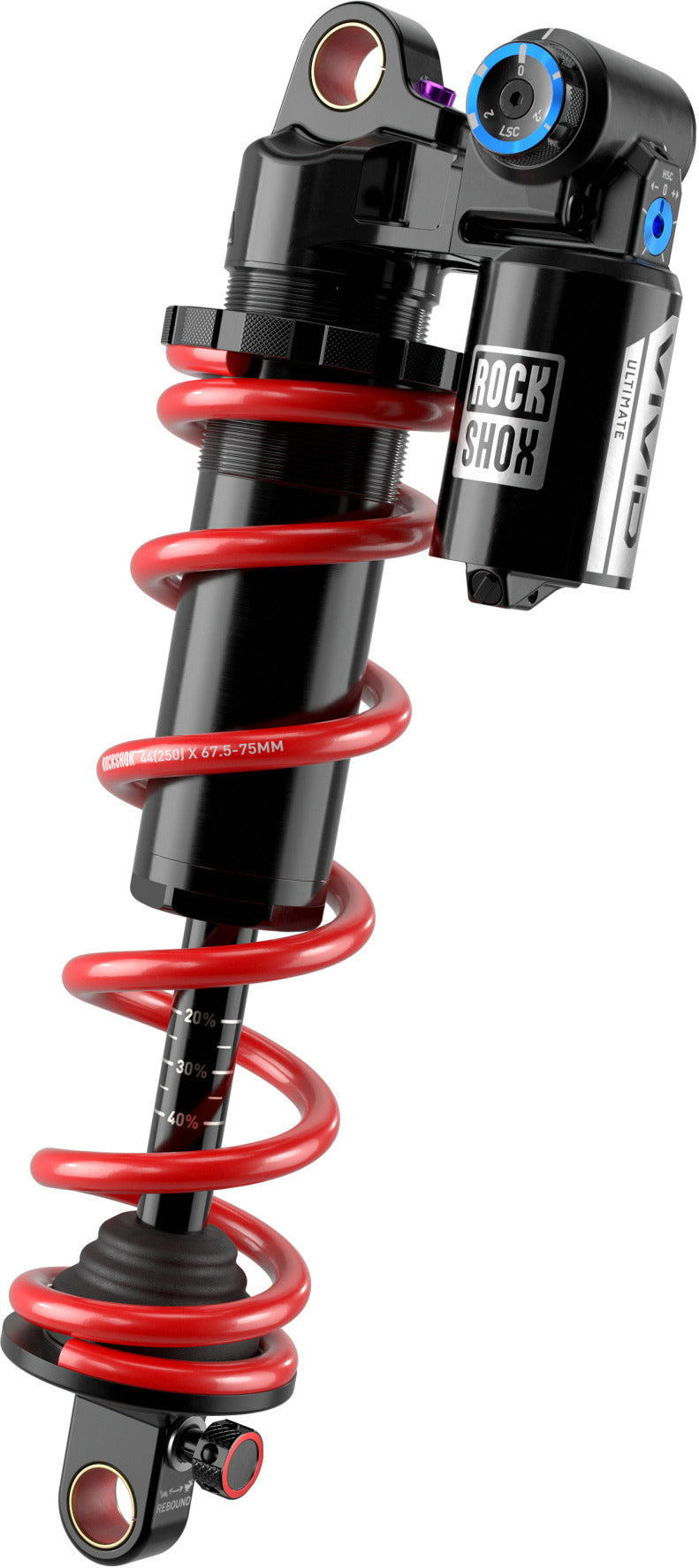Rockshox Vivid Coil Ultimate DH Rc2 D1 250x75 Standard/Standard