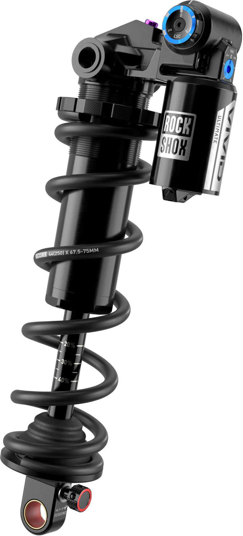 Rockshox Vivid Coil Ultimate DH Rc2 D1 250x75 Standard/Standard
