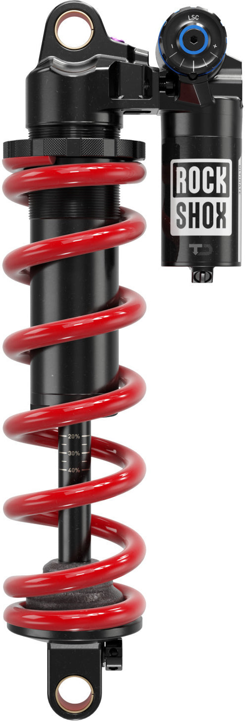 RockShox Vivid Coil Ultimate DH RC2 225x72,5, Reb55/Comp30 Estándar/Trunnion