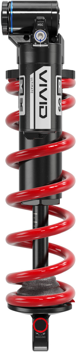 RockShox Vivid Coil Ultimate DH RC2 225x72,5, Reb55/Comp30 Estándar/Trunnion
