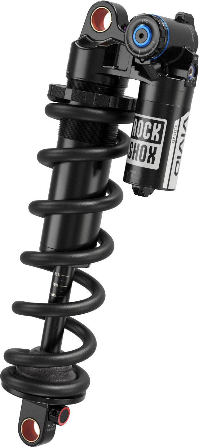 RockShox Vivid Coil Ultimate RC2T 185x50, Reb55/Comp30 Standard/Trunnion