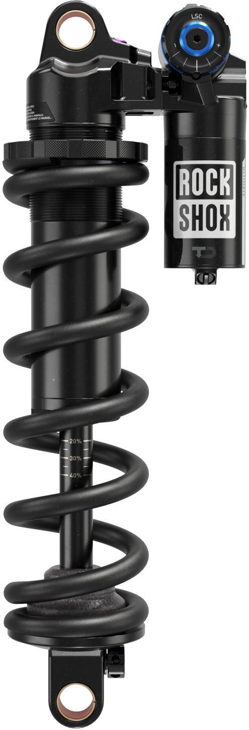 RockShox Vivid Coil Ultimate RC2T 185x50, Reb55/Comp30 Standard/Trunnion