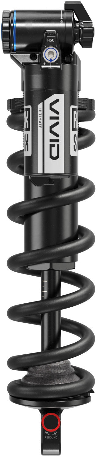 RockShox Vivid Coil Ultimate RC2T 185x50, Reb55/Comp30 Standard/Trunnion