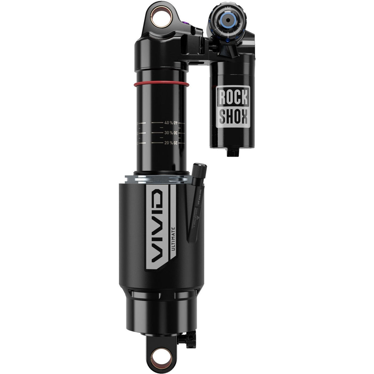 RockShox Vivid Ultimate DH RC2 250x72,5, 0 Token, Reb25/Comp34 Adj HBO, Standard Standard