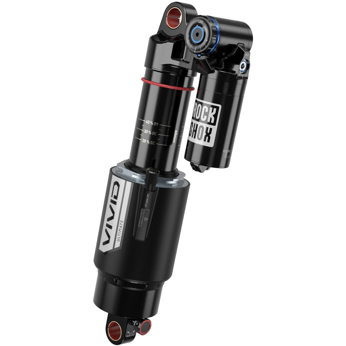 RockShox Vivid Ultimate DH RC2 250x72,5, 0 Token, Reb25/Comp34 Adj HBO, Standard Standard