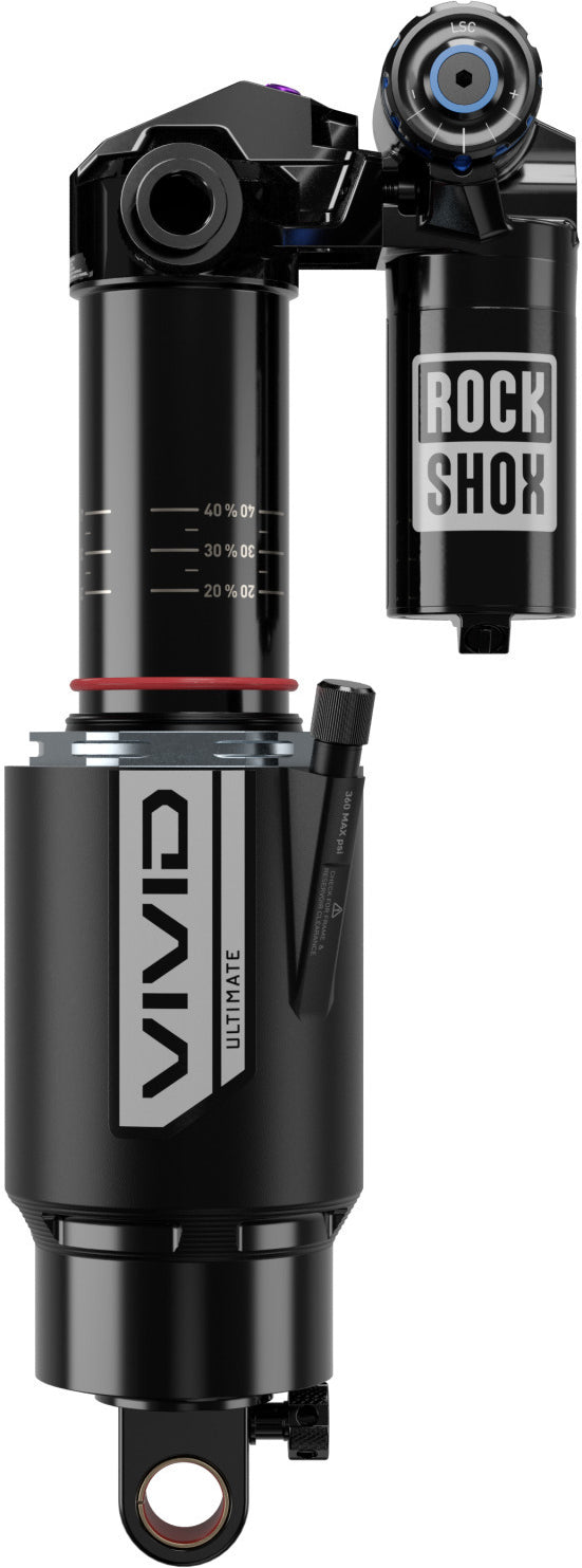 RockShox Vivid Ultimate RC2T 250x72.5, 1 Token, Reb25/Comp34 Lockout 2, Adj HBO, Standard Standard