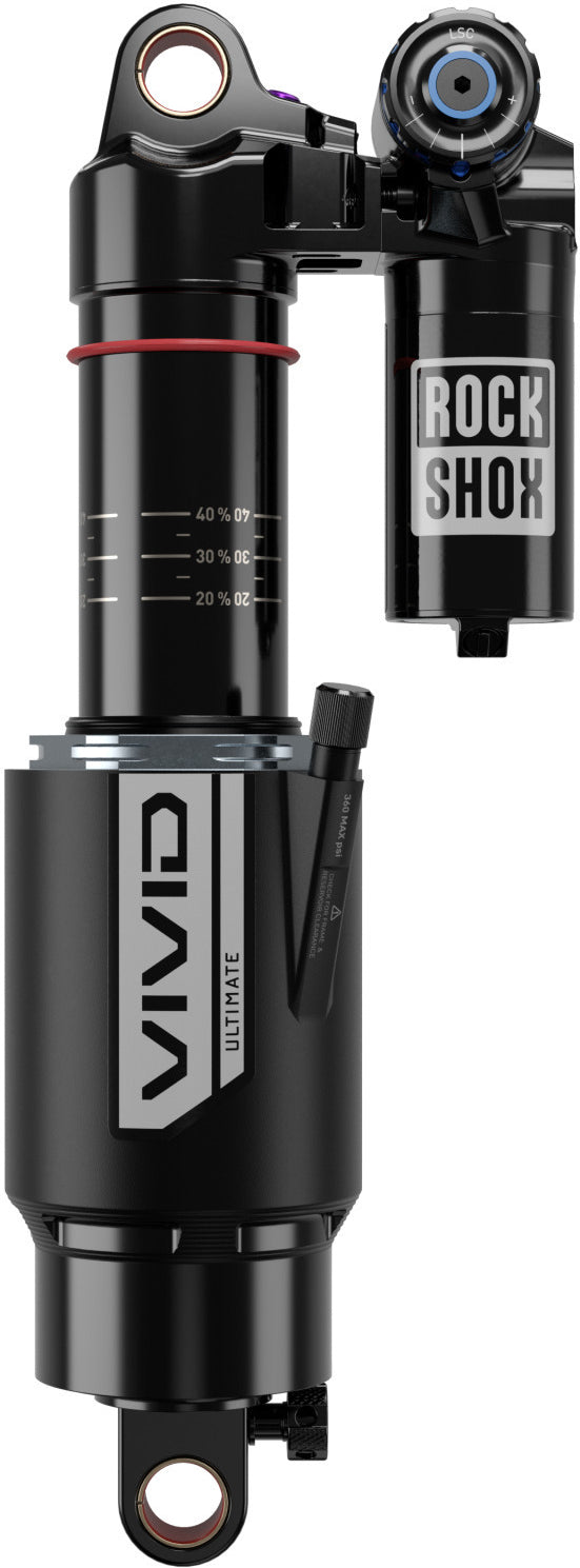RockShox Vivid Ultimate RC2T 250x72.5, 1 Token, Reb25/Comp34 Lockout 2, Adj HBO, Standard Standard