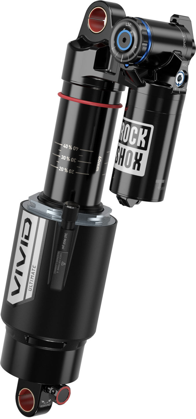 RockShox Vivid Ultimate RC2T 250x72.5, 1 Token, Reb25/Comp34 Lockout 2, Adj HBO, Standard Standard