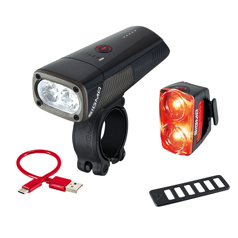 Set Buster 1600 + Luz Trasera 150