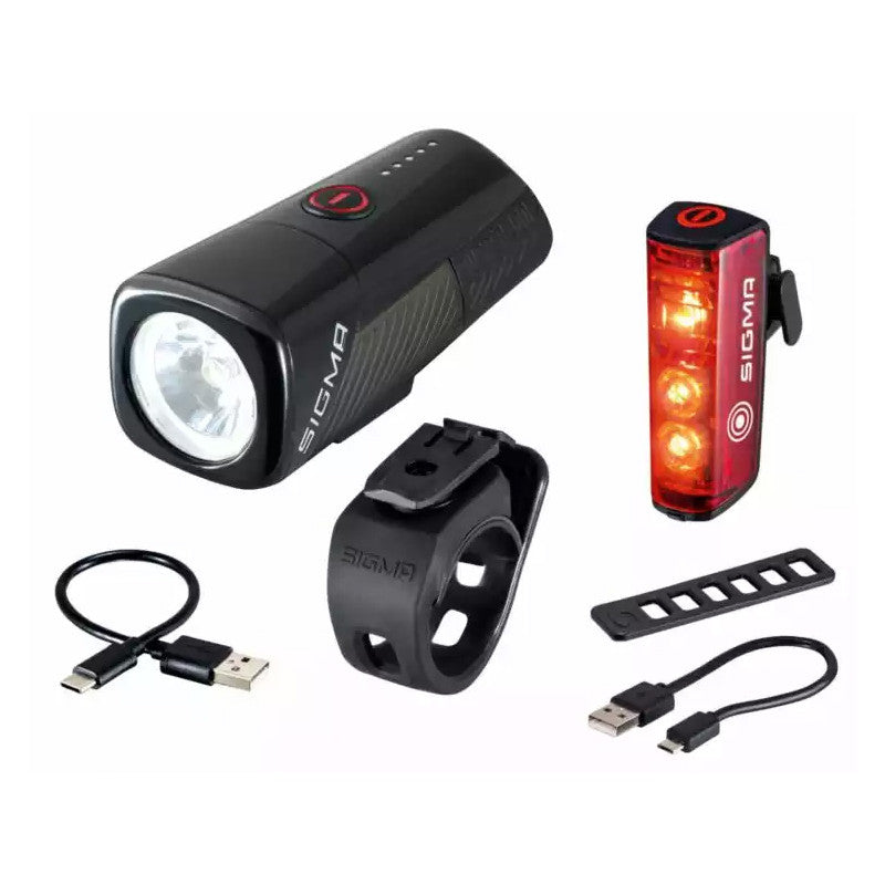 Sigma Set Buster 400+blaze Flash Funcion Luz D Freno USB - SIGMA | ARS Bike Parts
