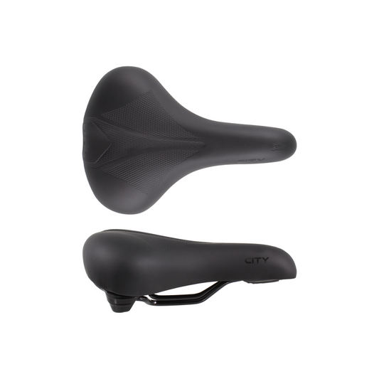Sillín City Unisex Negro WAG - WAG | ARS Bike Parts