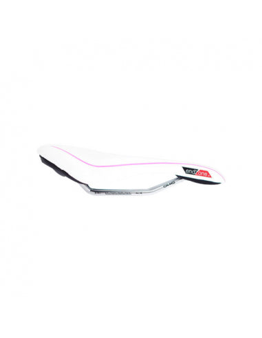Sillín Endzone 4214 Lady Flow Blanco/rosa - ENDZONE | ARS Bike Parts