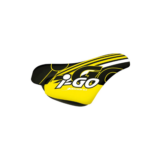 Selle Bassano Sillín Infantil, Model I-Go. Negro y Amarillo. - SELLE BASSANO | ARS Bike Parts