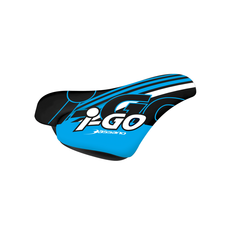 Selle Bassano Sillín Infantil, Model I-Go. Negro y Azul. - SELLE BASSANO | ARS Bike Parts