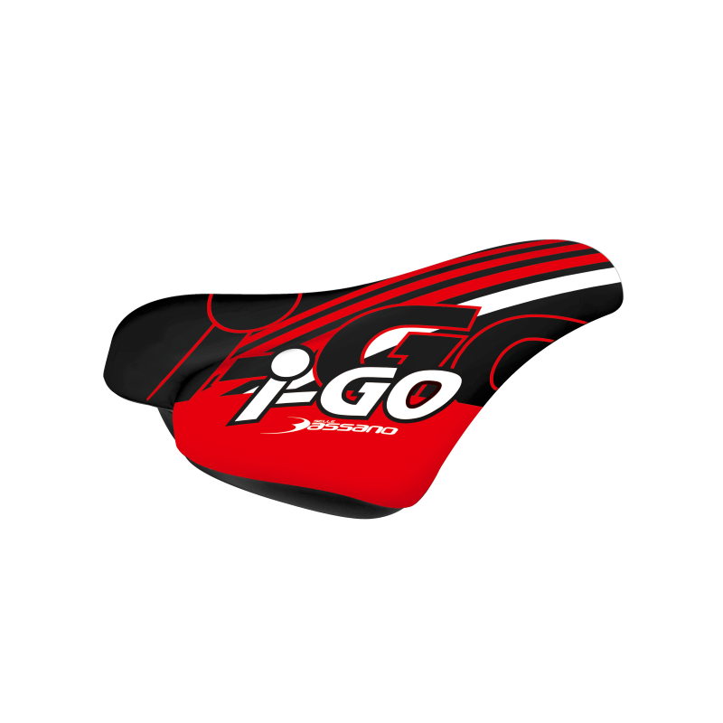 Selle Bassano Sillín Infantil, Model I-Go. Negro y Rojo. - SELLE BASSANO | ARS Bike Parts