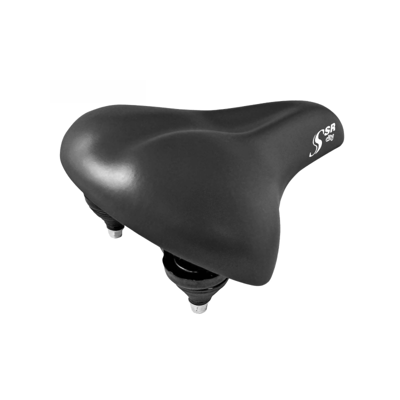Selle San Remo Sillín San Remo C-Muelles Paseo Ergonomico Negro - SELLE SAN REMO | ARS Bike Parts