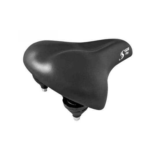 Selle San Remo Sillín San Remo C-Muelles Paseo Ergonomico Negro - SELLE SAN REMO | ARS Bike Parts