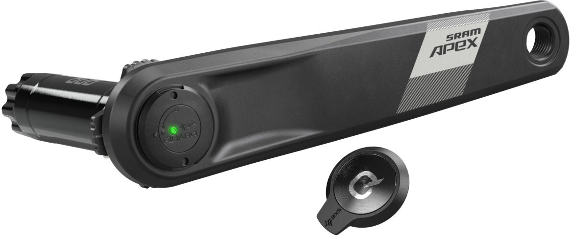 Mejora de potenciómetro SRAM Quarq Apex AXS Wide 160mm, biela izquierda incl. potenciómetro sin eje de pedalier, DUB