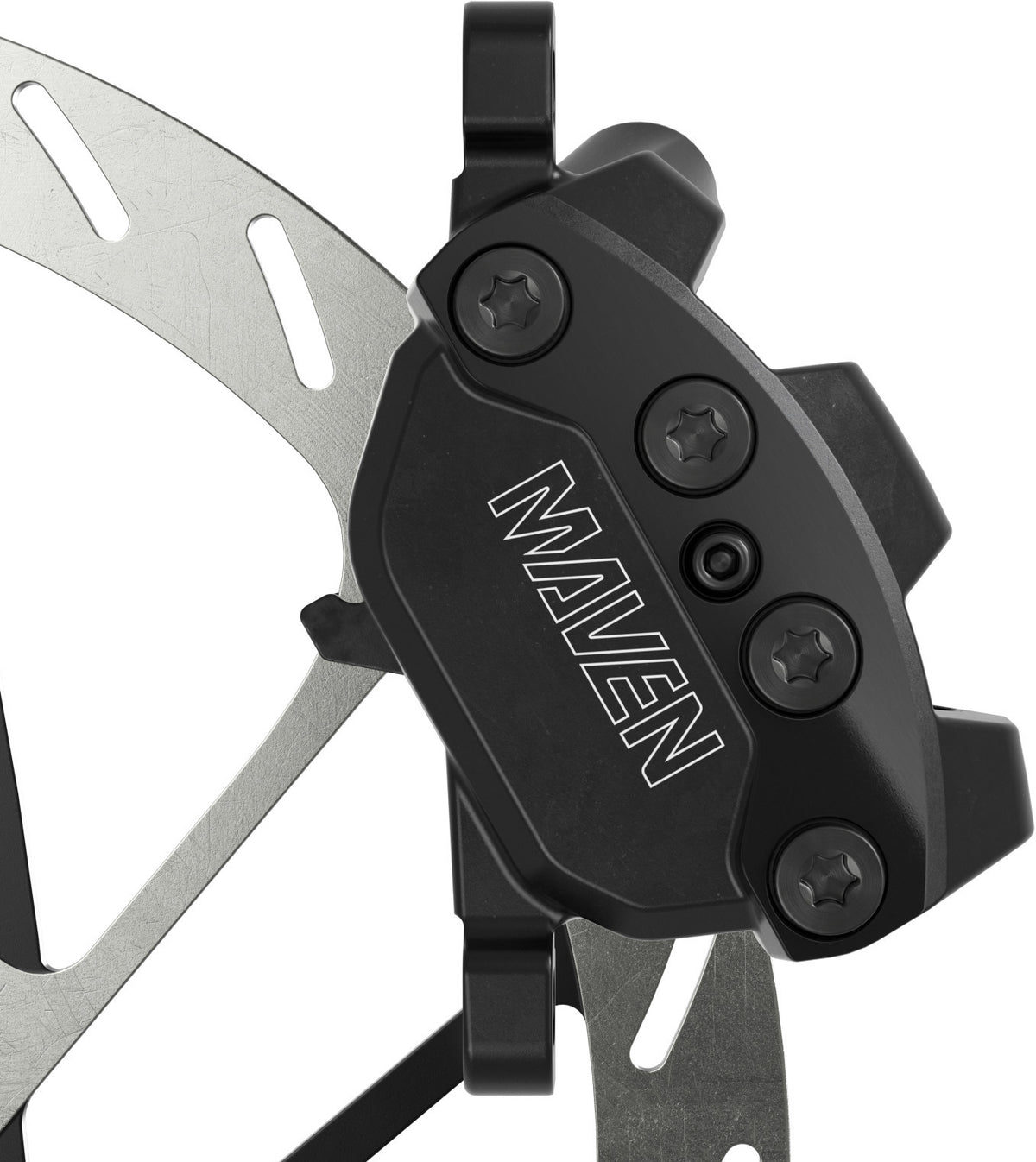 Sram Maven Silver B1 - Vorne Schwarz Anodized, 950mm Leitung Ohne Rotor / Adapter