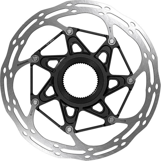 Disco de freno SRAM Centerline 2 piezas Centerlock 180 mm redondeado - Negro
