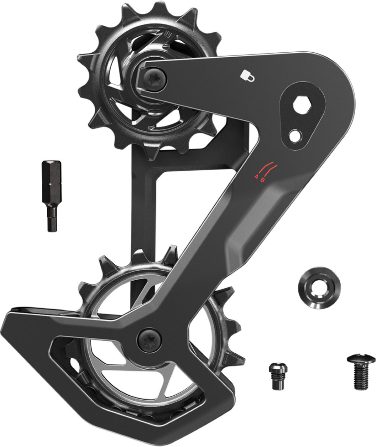 Sram Carbon Käfig-Kit Eagle Axs T-Type Innen & Außen, Inkl. Schaltrollen