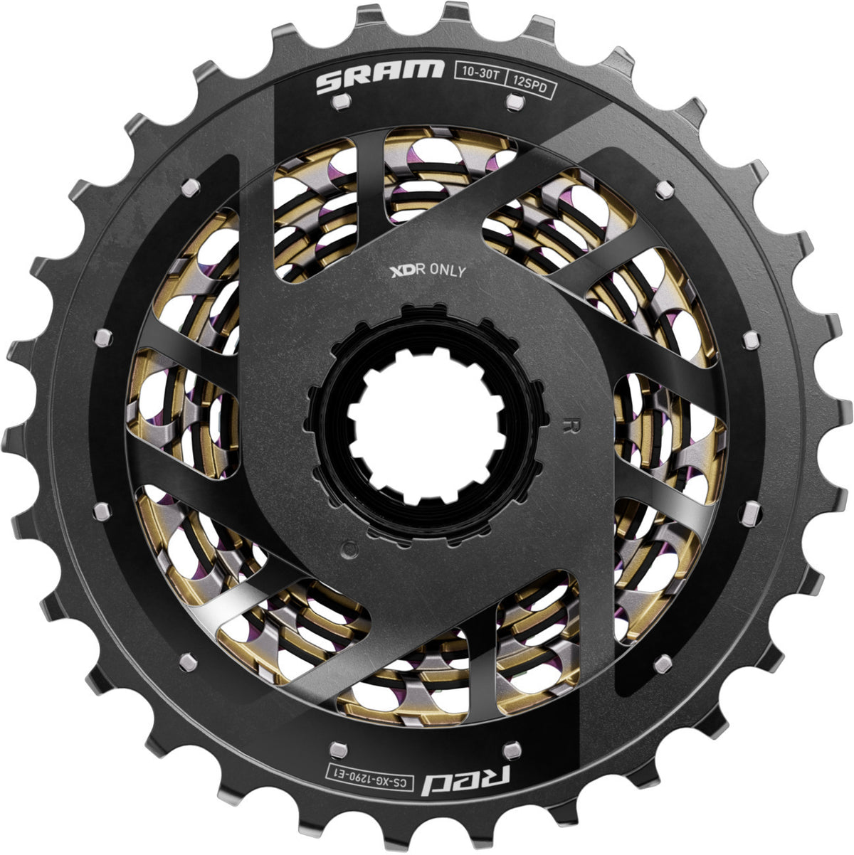 Cassette Sram Red Xg-1290 10-28t E1, Plateado