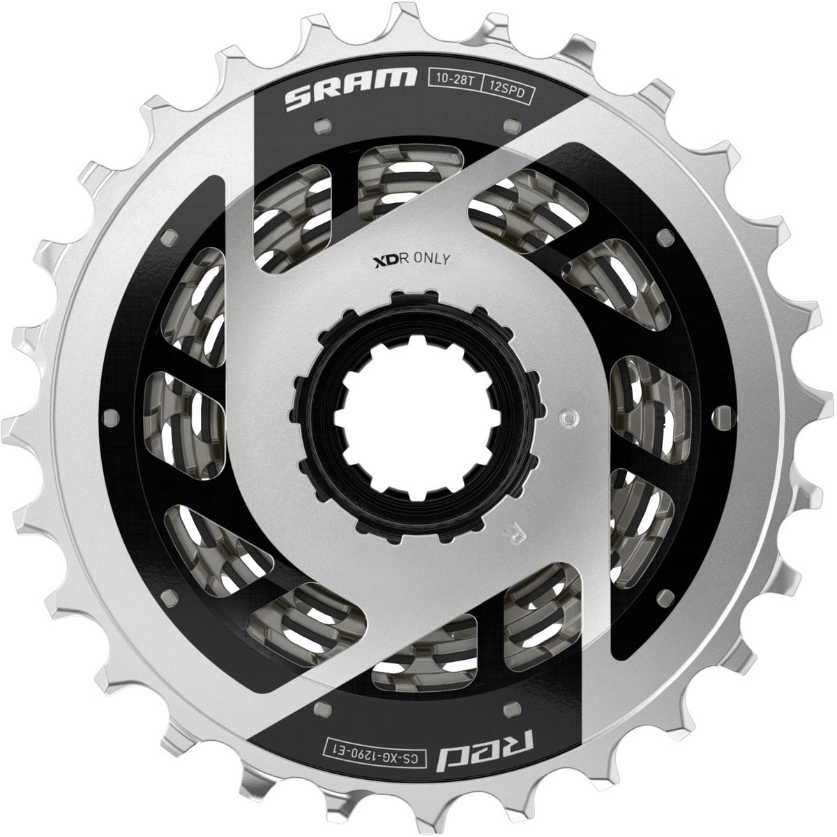 Cassette Sram Red Xg-1290 10-28t E1, Plateado