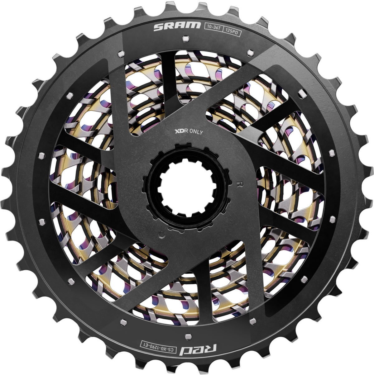 Cassette Sram Red Xg-1290 10-28t E1, Plateado