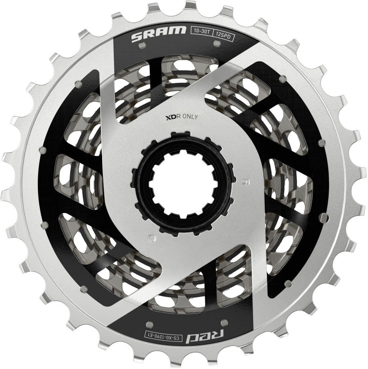 Cassette Sram Red Xg-1290 10-28t E1, Plateado