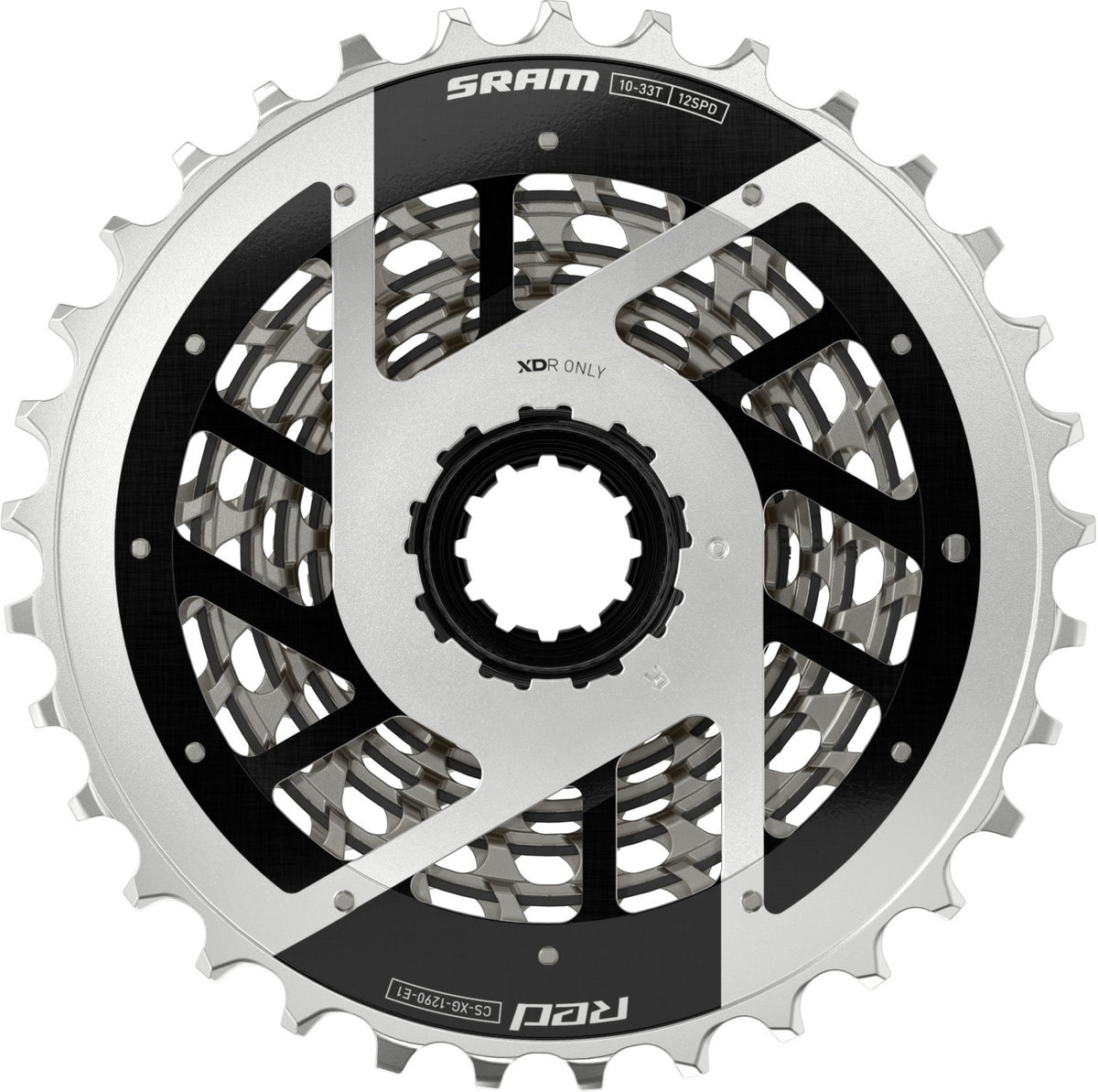 Cassette Sram Red Xg-1290 10-28t E1, Plateado