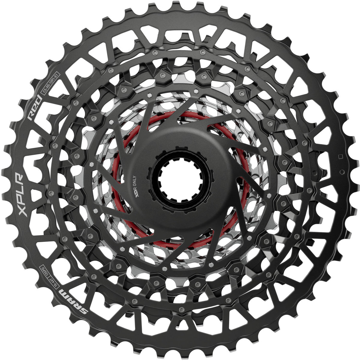 Cassette Sram Xg-1391 Red Xplr E1 10-46t Plata