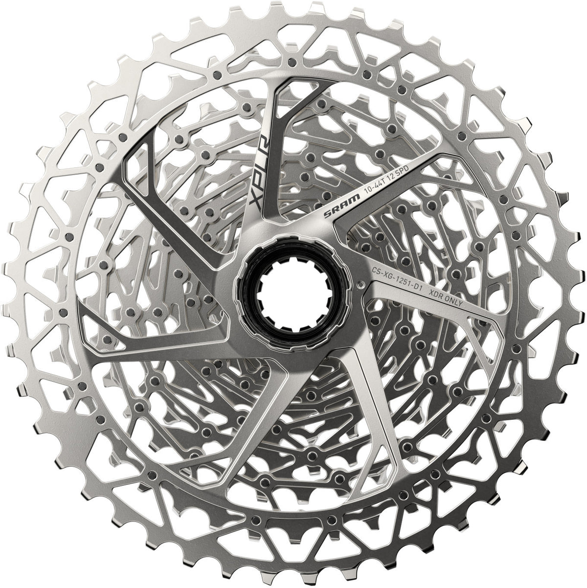 Cassette SRAM Rival XPLR XG-1251 10-44, plata