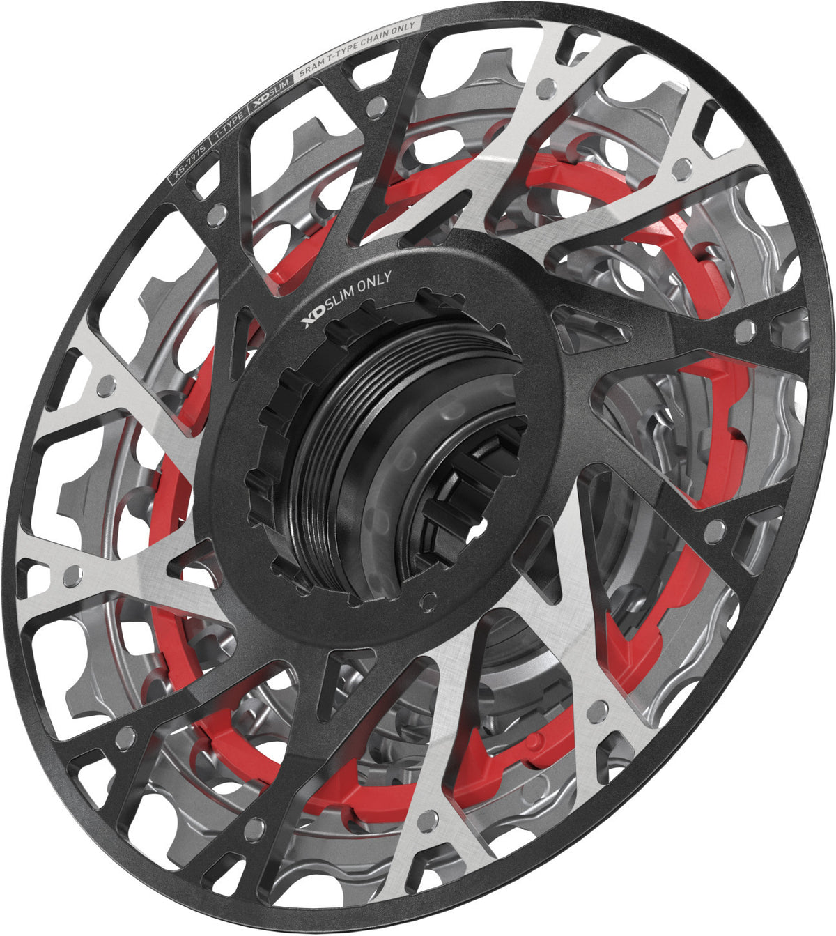 Cassette SRAM XX DH XS-797 Transmission 10-24D, 7 velocidades XD