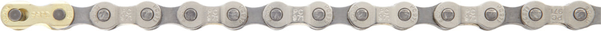 Cadena PC 971, 114 eslabones con PowerLink, 9 velocidades, 25 piezas