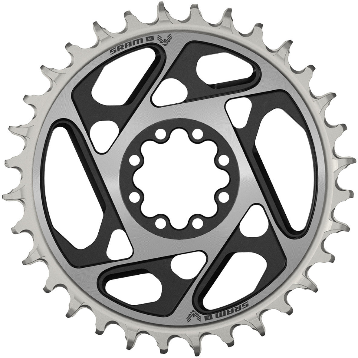 Plato SRAM T-Type Eagle XX SL 32d, Direct Mount, Negro 12 vel., Offset 0 mm