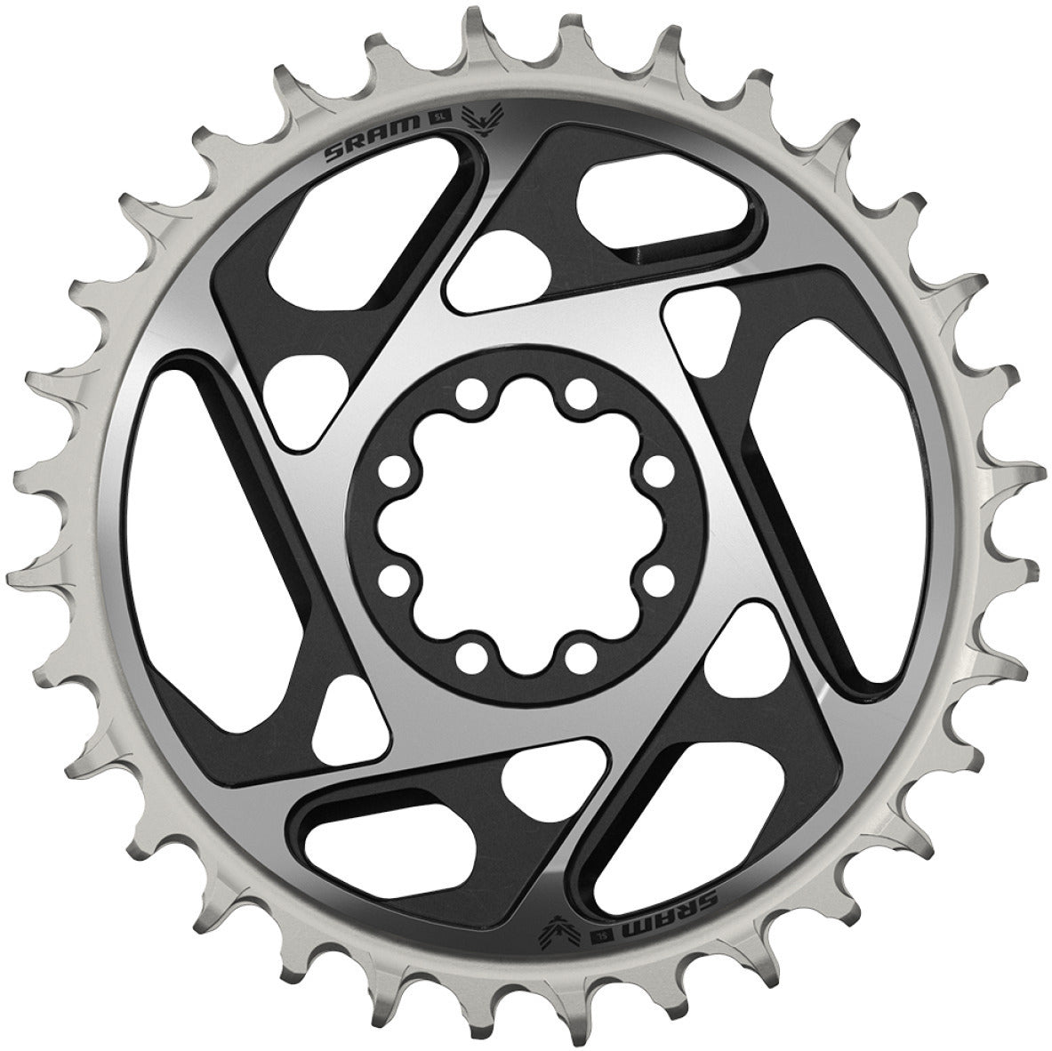 Plato SRAM T-Type Eagle XX SL 32d, Direct Mount, Negro 12 vel., Offset 0 mm