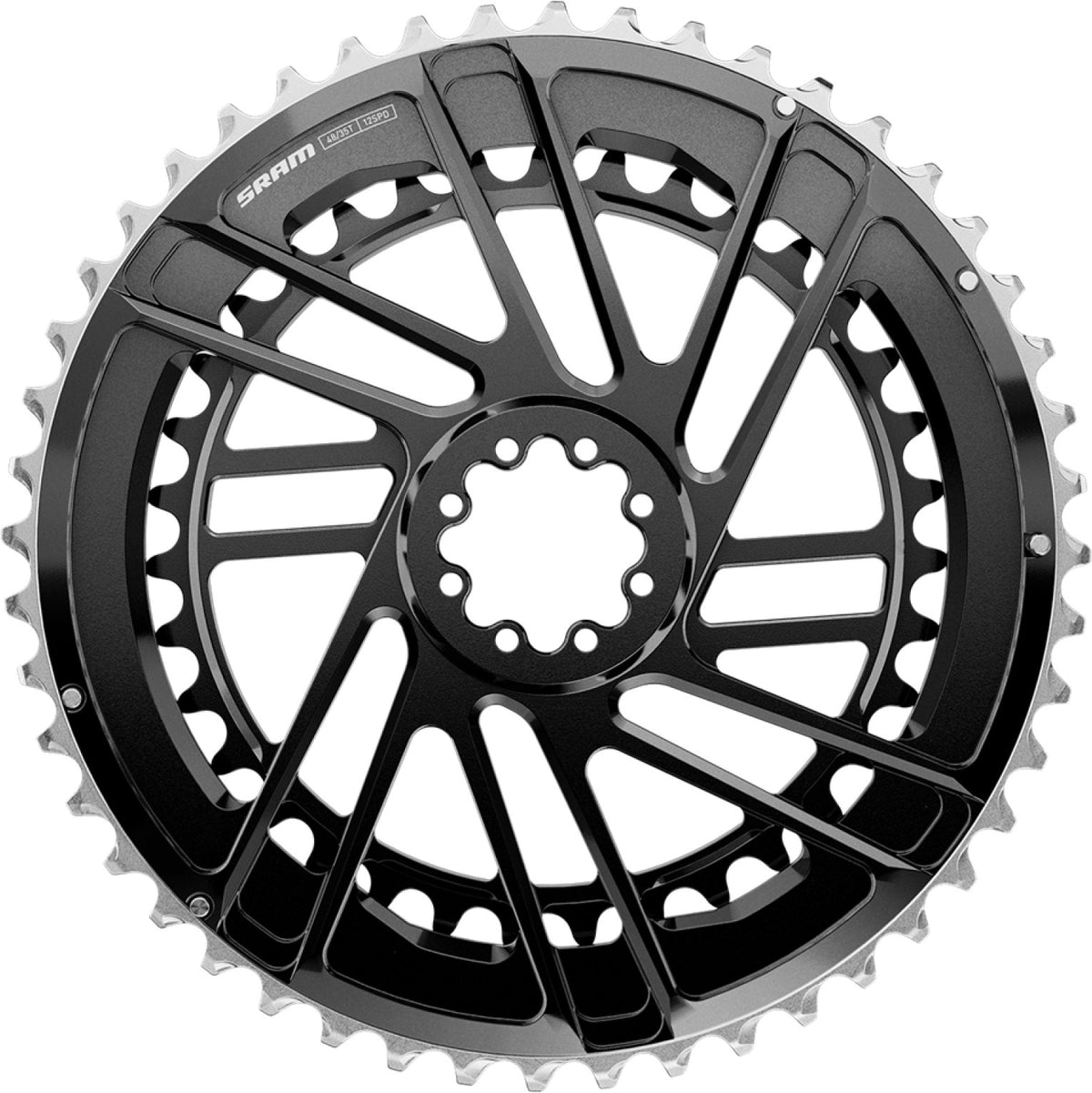 Sram Kettenblattsatz Road Force E1 46-33t, Direct Mount, Alu., Schwarz 12-Fach